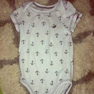 Nautical, Nautica brand onesie.